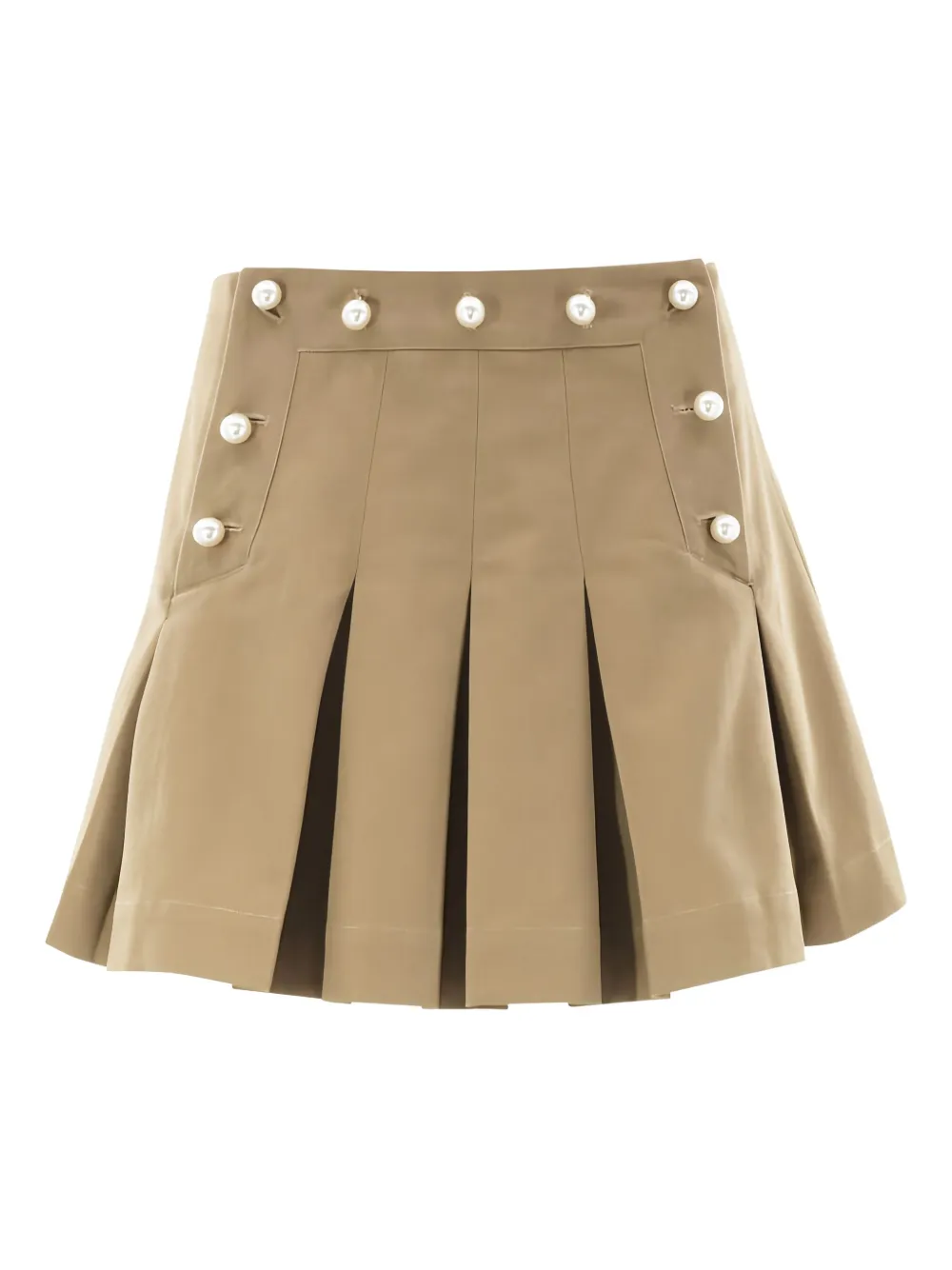 Мини-юбка Suzette с плиссировкой и жемчугом Sea, нейтральный
Мини-юбка Suzette с плиссировкой и жемчугом Sea, нейтральный