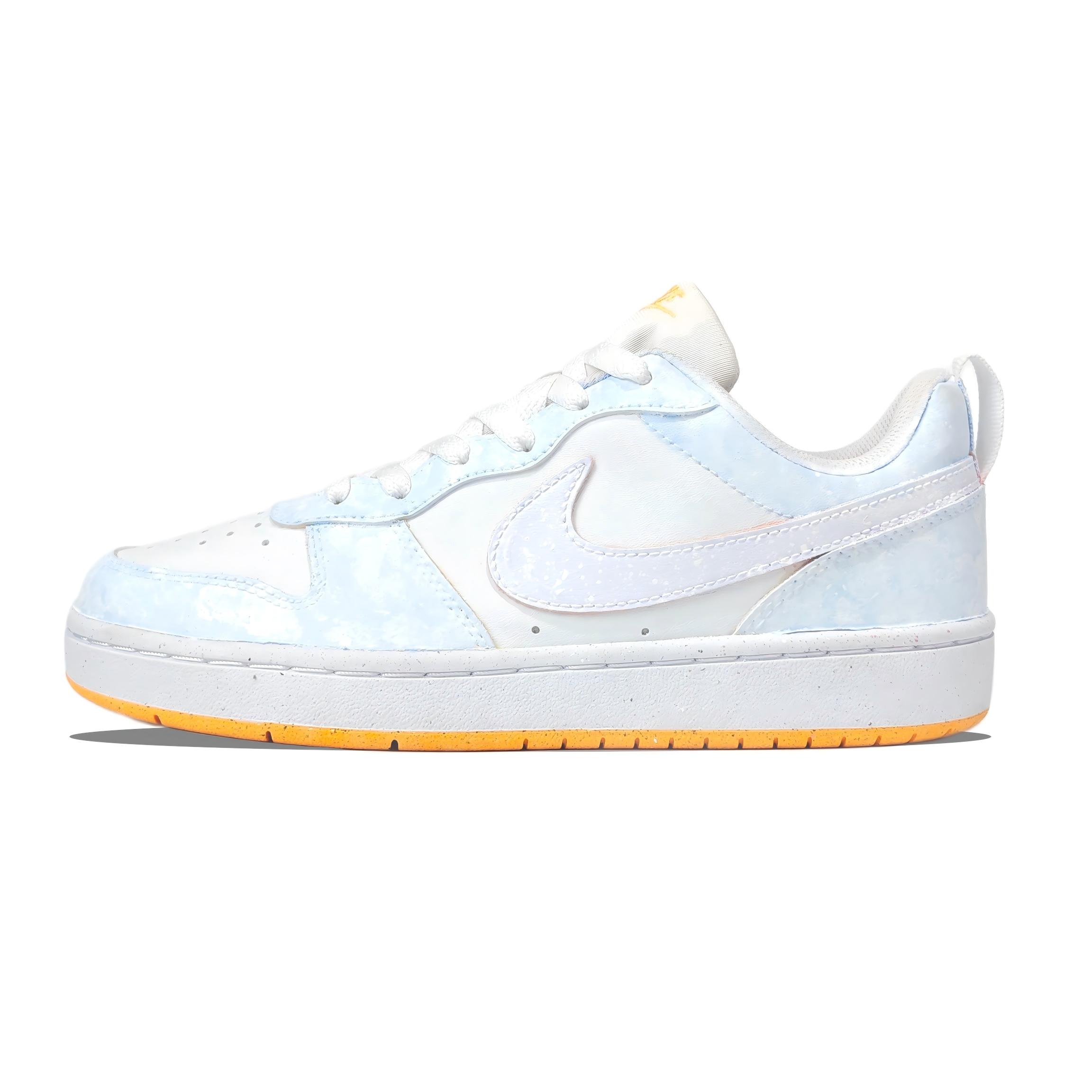 Nike Court Borough Milk Blue Bubbles нескользящие устойчивые к истиранию низкие детские скейтбординг кроссовки Blue для подростков
Nike Court Borough Milk Blue Bubbles нескользящие устойчивые к истиранию низкие детские скейтбординг кроссовки Blue для подростков