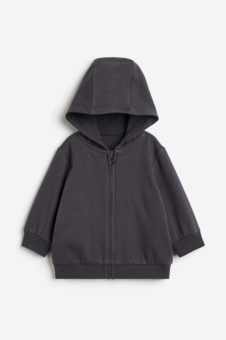 Толстовка на молнии H&M, серый
Толстовка на молнии H&M, серый