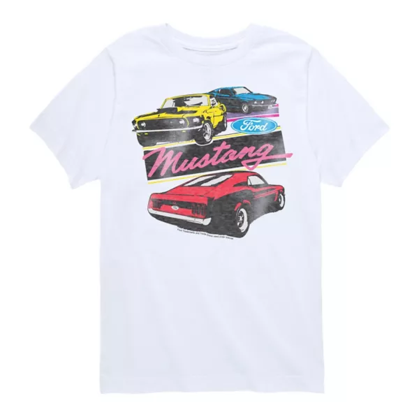 Футболка с принтом Ford Mustang для мальчиков 8-20 лет Licensed Character, белый
Футболка с принтом Ford Mustang для мальчиков 8-20 лет Licensed Character, белый