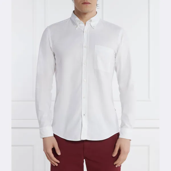 S-Roan-Bd рубашка узкого кроя Boss, белый
S-Roan-Bd рубашка узкого кроя Boss, белый