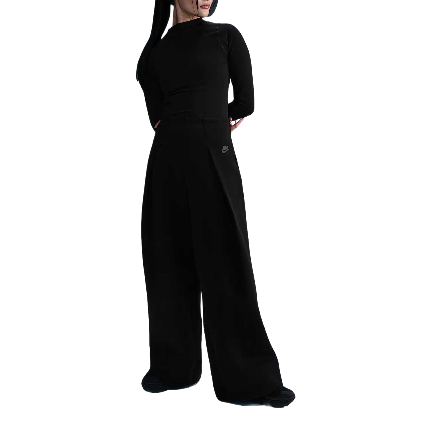 Nike Спортивные брюки Tech Fleece FW/AW24 повседневные женские Black
Nike Спортивные брюки Tech Fleece FW/AW24 повседневные женские Black