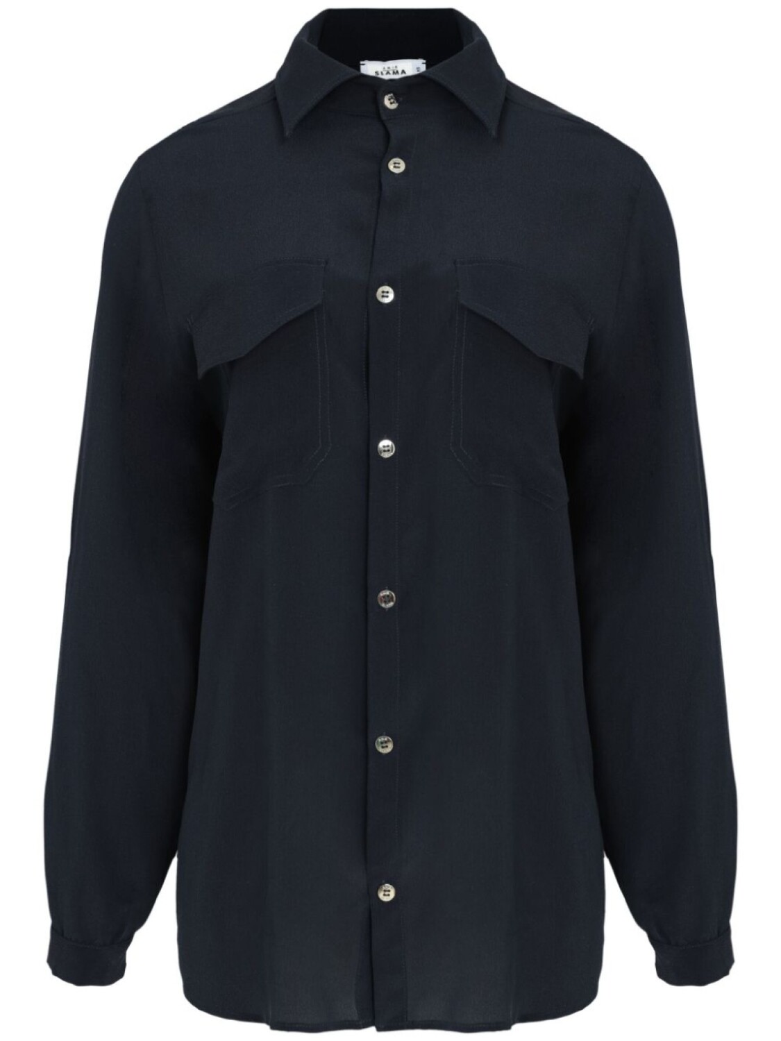 Шелковая рубашка Amir Slama, черный
Шелковая рубашка Amir Slama, черный