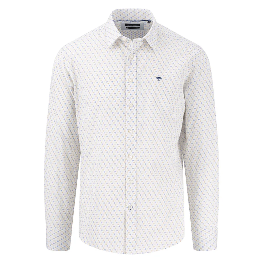 Рубашка Fynch Hatton Prints On Structure, белый
Рубашка Fynch Hatton Prints On Structure, белый