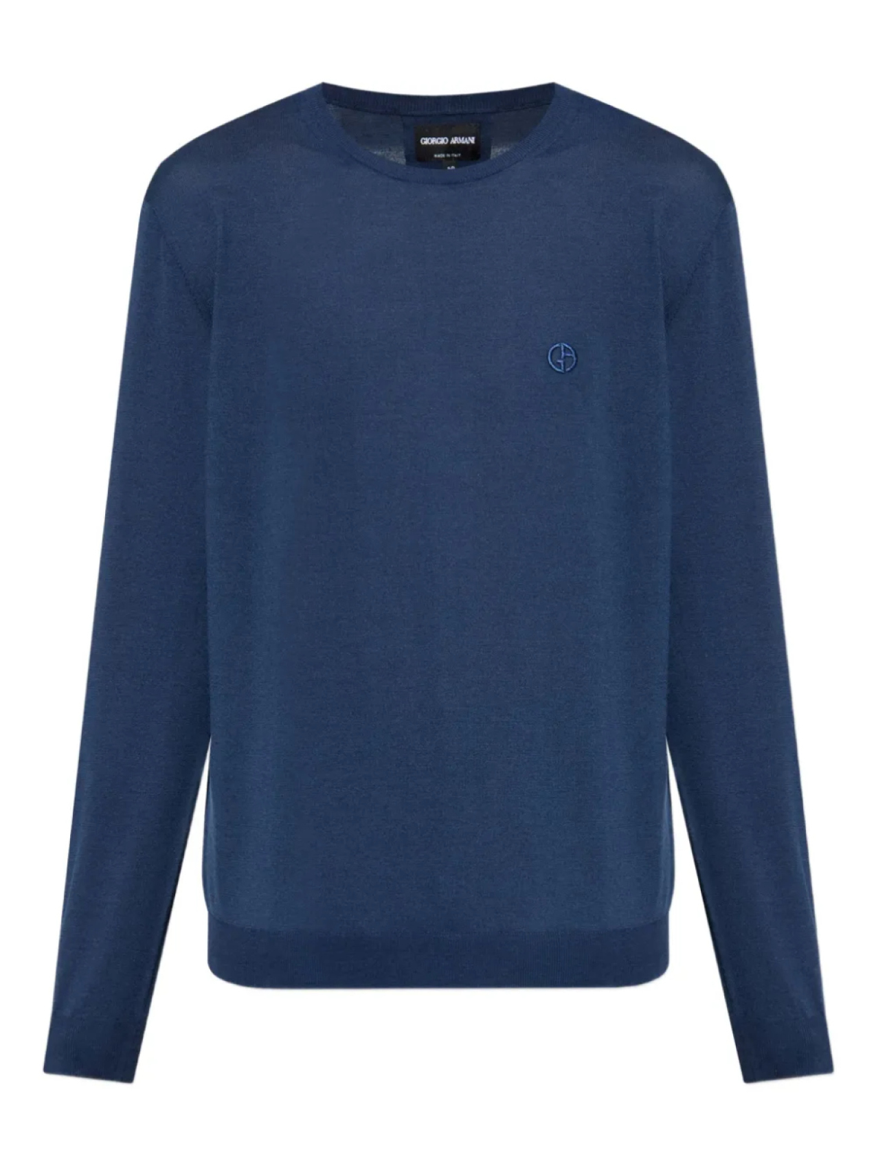 Свитер с круглым вырезом Giorgio Armani, синий
Свитер с круглым вырезом Giorgio Armani, синий