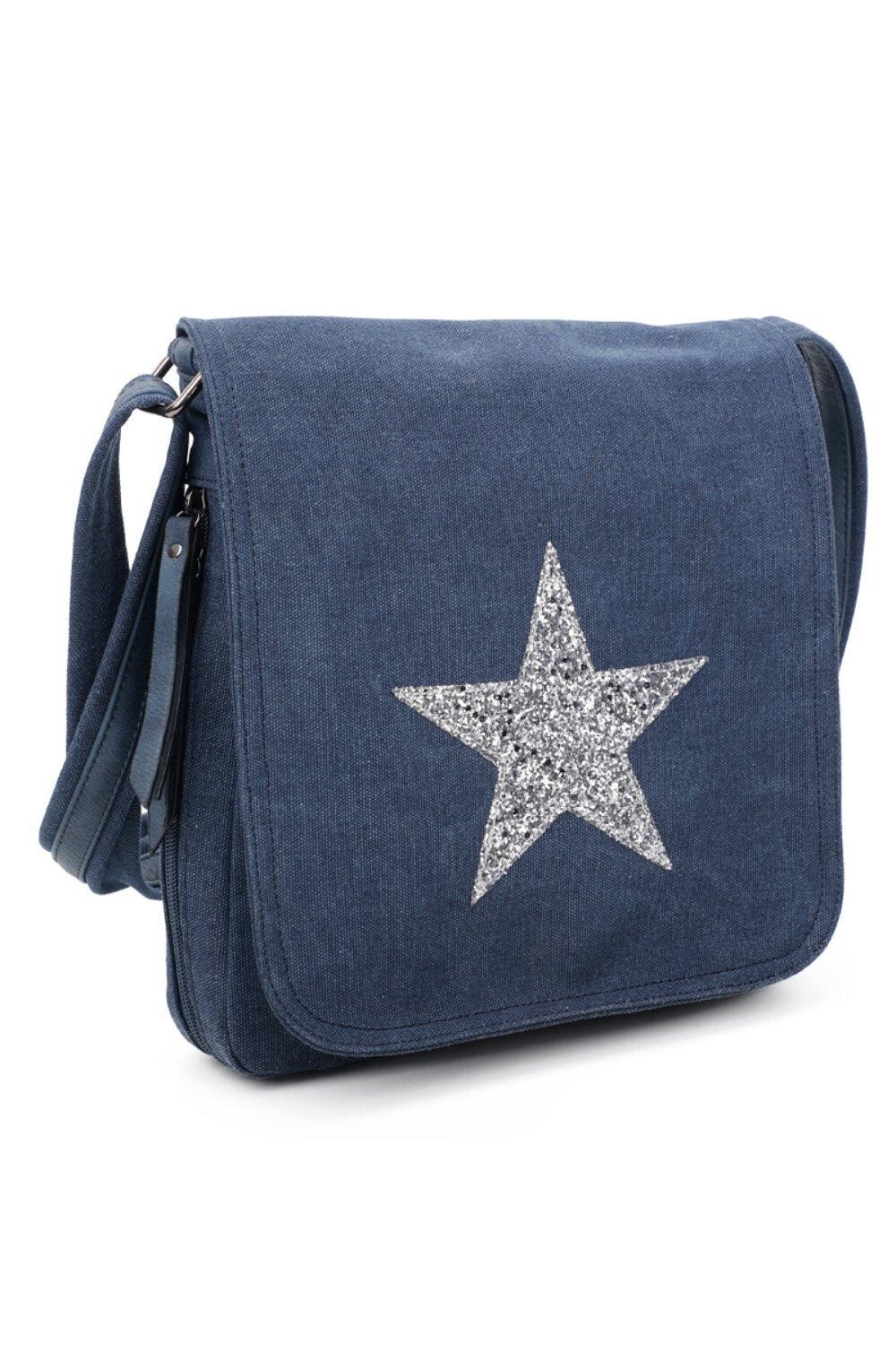 Сумка-мессенджер из парусины через плечо среднего размера с тройной молнией и клапаном в виде звезды Fontanella Fashion, синий, Серый, Сумка-мессенджер из парусины через плечо среднего размера с тройной молнией и клапаном в виде звезды Fontanella Fashion,
Сумка-мессенджер из парусины через плечо среднего размера с тройной молнией и клапаном в виде звезды Fontanella Fashion, синий, Серый, Сумка-мессенджер из парусины через плечо среднего размера с тройной молнией и клапаном в виде звезды Fontanella Fashion,