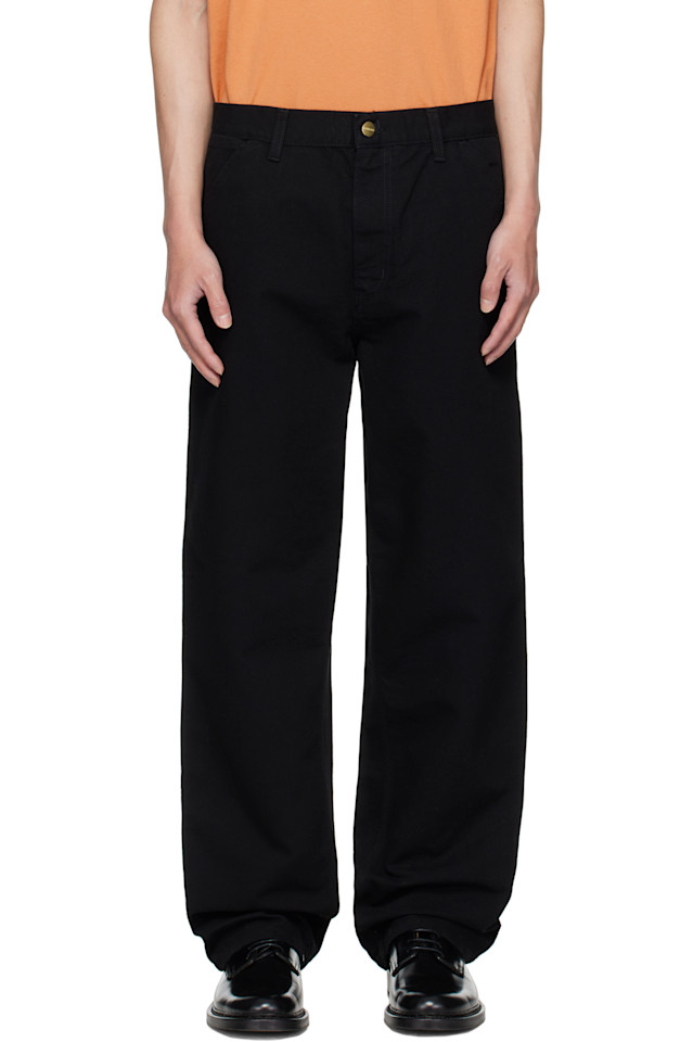 Carhartt Work In Progress Черные джинсы с перилами
Carhartt Work In Progress Черные джинсы с перилами