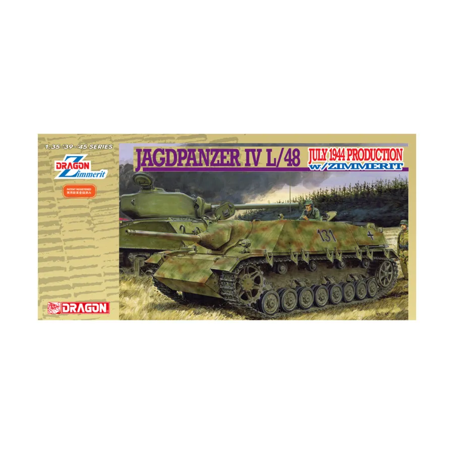 Jagdpanzer IV L/48 - июль 1944 г., производство с Zimmerit., Dragon Models - '39 to '45 Series - Germany (1:35)
Jagdpanzer IV L/48 - июль 1944 г., производство с Zimmerit., Dragon Models - '39 to '45 Series - Germany (1:35)