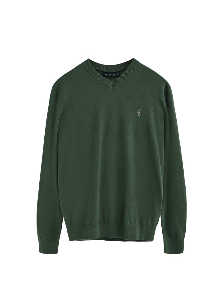 Свитер теплого зеленого цвета Polo Club
Свитер теплого зеленого цвета Polo Club