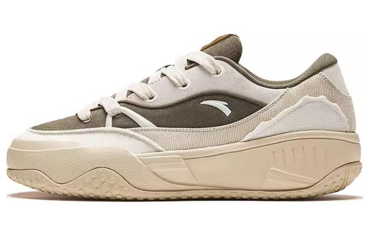 Кроссовки ANTA Skateboarding Shoes Men Low-top Beige, бежевый 
Кроссовки ANTA Skateboarding Shoes Men Low-top Beige, бежевый