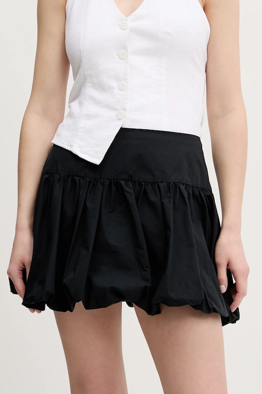 Хлопковая юбка Abercrombie & Fitch, черный 
Хлопковая юбка Abercrombie & Fitch, черный