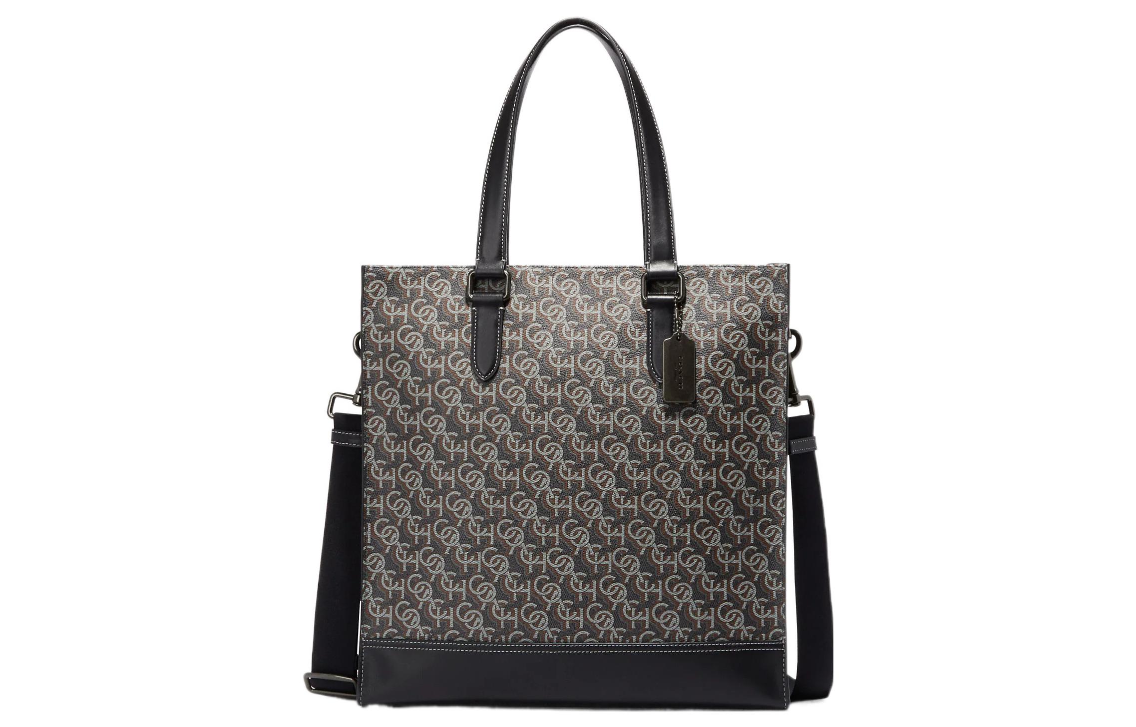 COACH Кожаная сумка тоут Грэм Ков
COACH Кожаная сумка тоут Грэм Ков