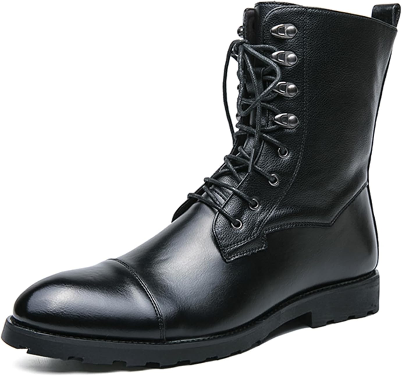 Мужские боевые ботинки Dacnakby, кожаные военные ботинки, шнуровка, для мотоциклов, охоты, активного отдыха, прогулок, ковбойские, дизайнерские, черный
Мужские боевые ботинки Dacnakby, кожаные военные ботинки, шнуровка, для мотоциклов, охоты, активного отдыха, прогулок, ковбойские, дизайнерские, черный