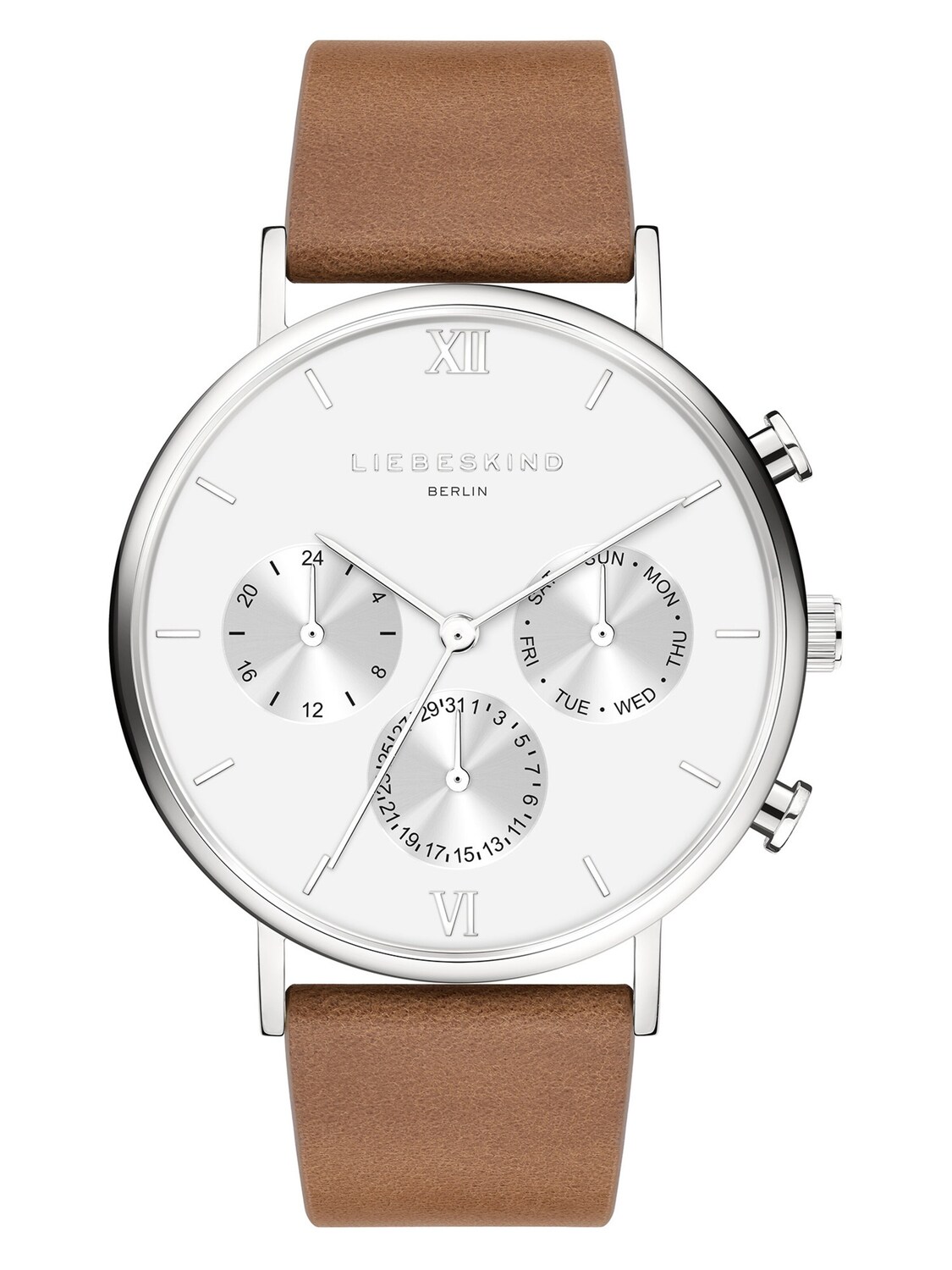 Liebeskind Berlin Аналоговые часы в коричневом цвете
Liebeskind Berlin Аналоговые часы в коричневом цвете