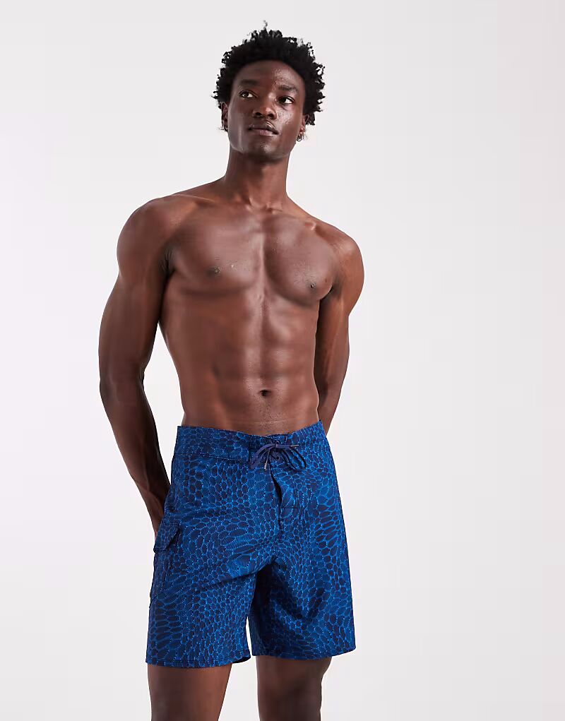 Шорты для серфинга Lookout с принтом 18 дюймов темно-синего цвета Speedo
Шорты для серфинга Lookout с принтом 18 дюймов темно-синего цвета Speedo