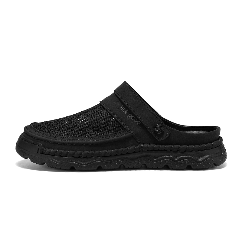 Мужские сандалии с закрытым носком и резиновой подошвой, устойчивые к истиранию HLA, Black
Мужские сандалии с закрытым носком и резиновой подошвой, устойчивые к истиранию HLA, Black