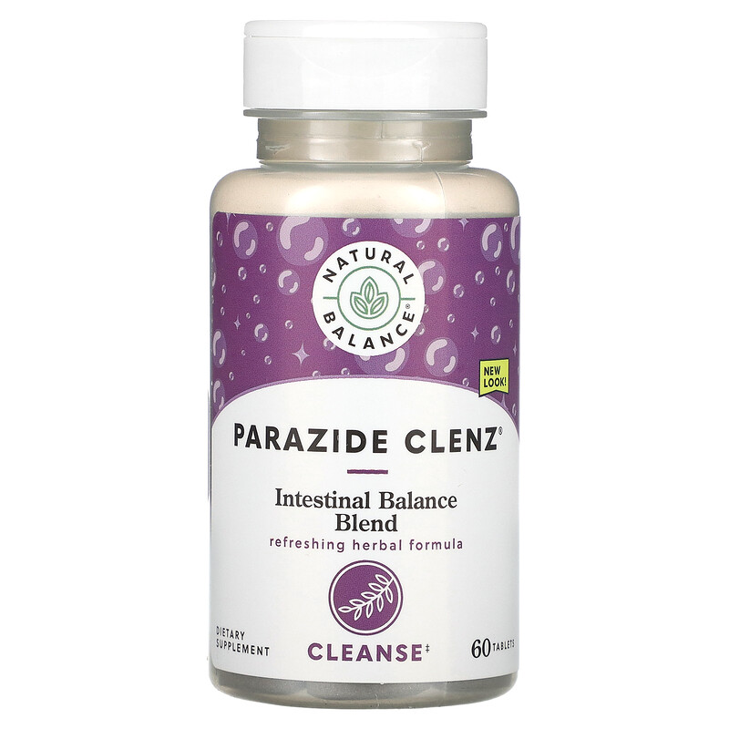 Natural Balance, Parazide Clenz, 60 таблеток
Natural Balance, Parazide Clenz, 60 таблеток