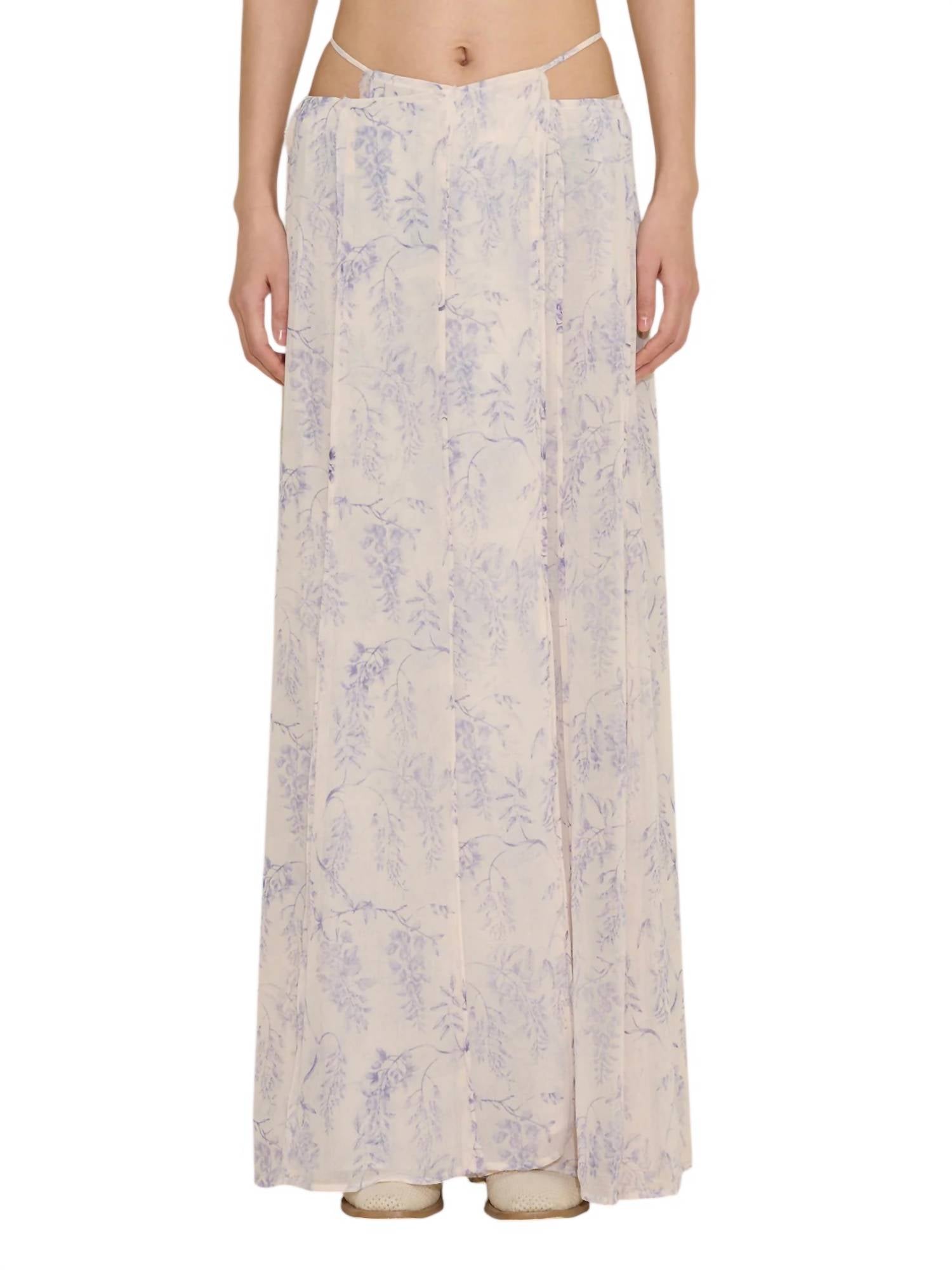 Юбка-обёртка Ivy в сиреневом миксе Holzweiler
Юбка-обёртка Ivy в сиреневом миксе Holzweiler