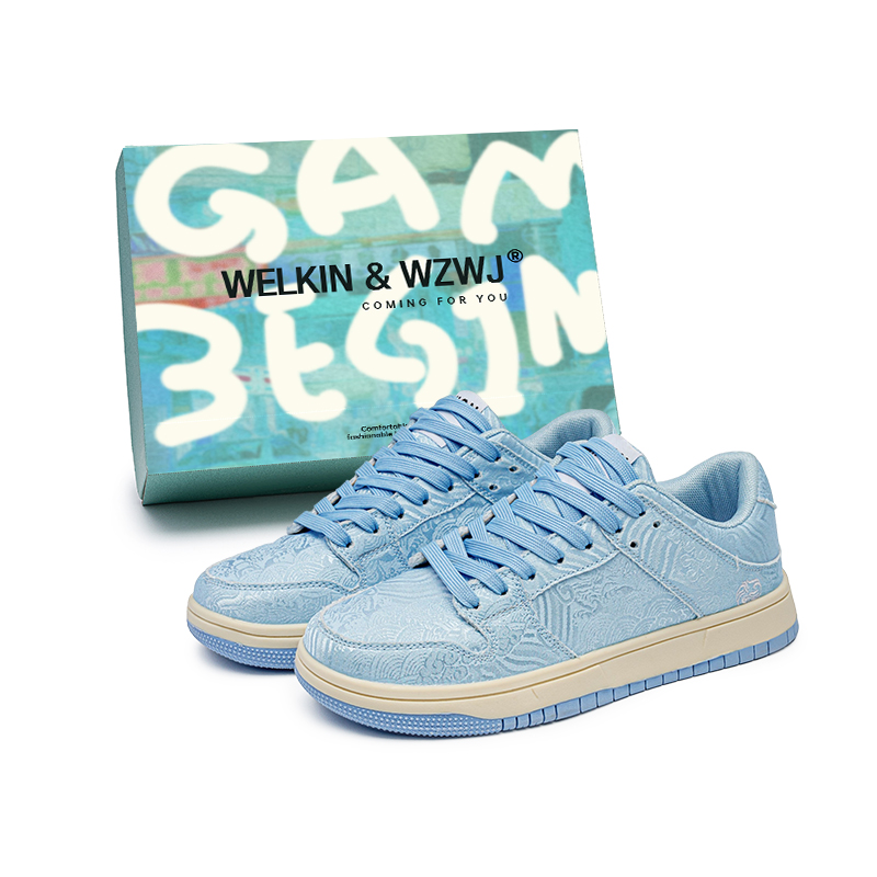 WELKIN&WZWJ Низкие скейтерские кроссовки унисекс небесно-голубые, цвет Sky Blue
WELKIN&WZWJ Низкие скейтерские кроссовки унисекс небесно-голубые, цвет Sky Blue