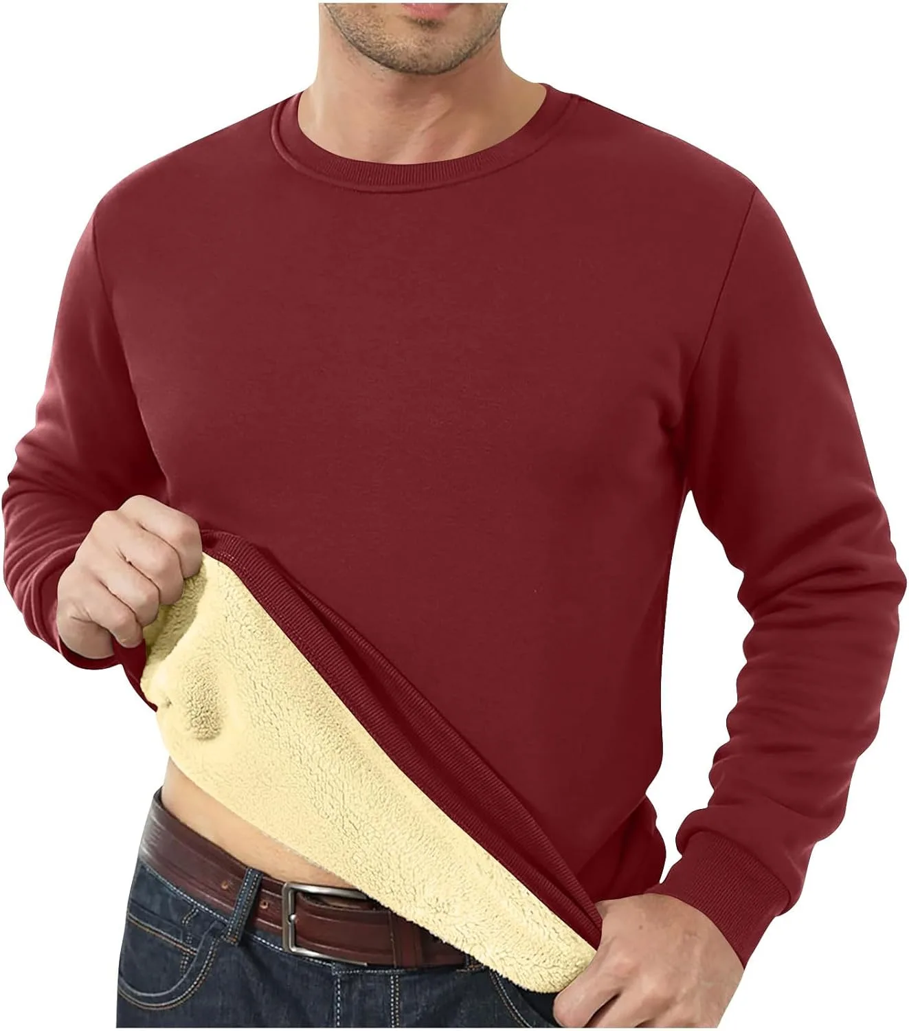 Термобелье мужское Fleece Lined, лонгслив с круглым вырезом
Термобелье мужское Fleece Lined, лонгслив с круглым вырезом