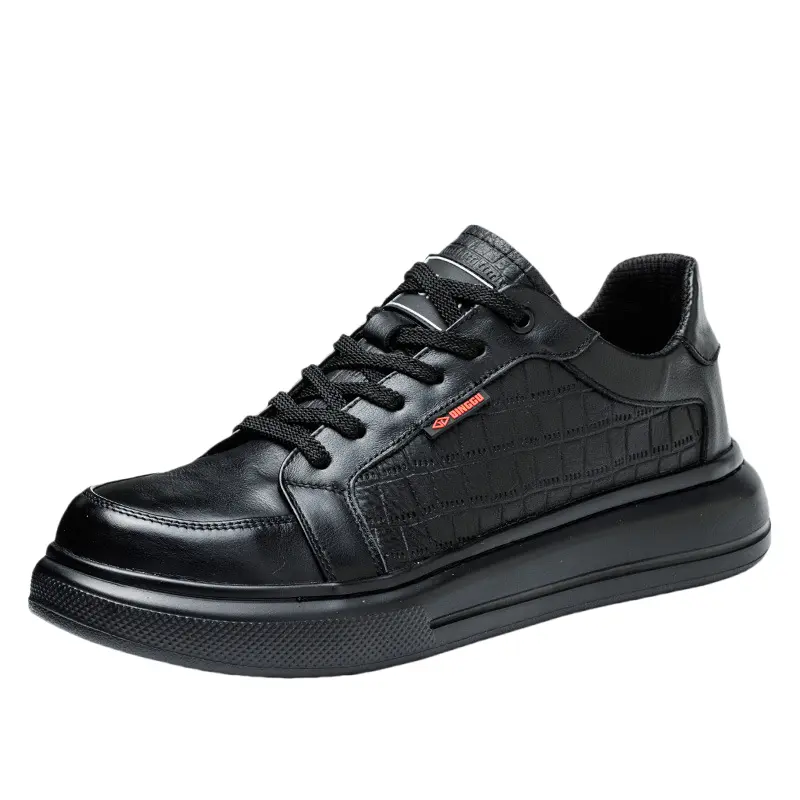 DINGGU Нескользящие и дышащие низкие повседневные туфли, мужские, черные
DINGGU Нескользящие и дышащие низкие повседневные туфли, мужские, черные