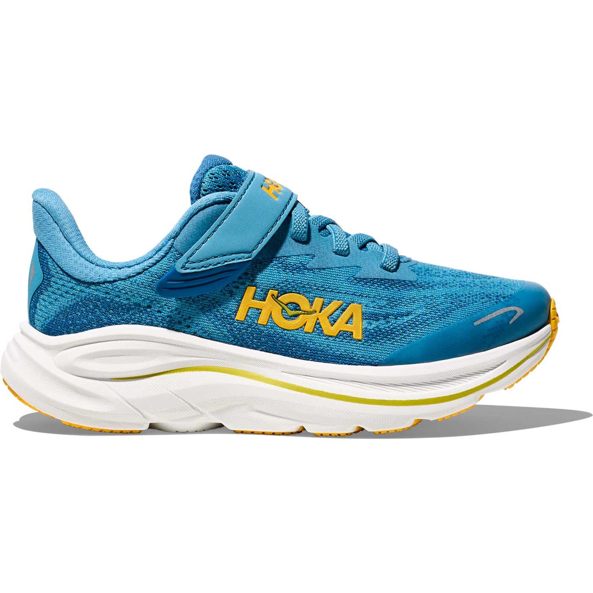 Детские кроссовки Clifton 10 для бега HOKA, Alpine Blue/Foggy Night
Детские кроссовки Clifton 10 для бега HOKA, Alpine Blue/Foggy Night