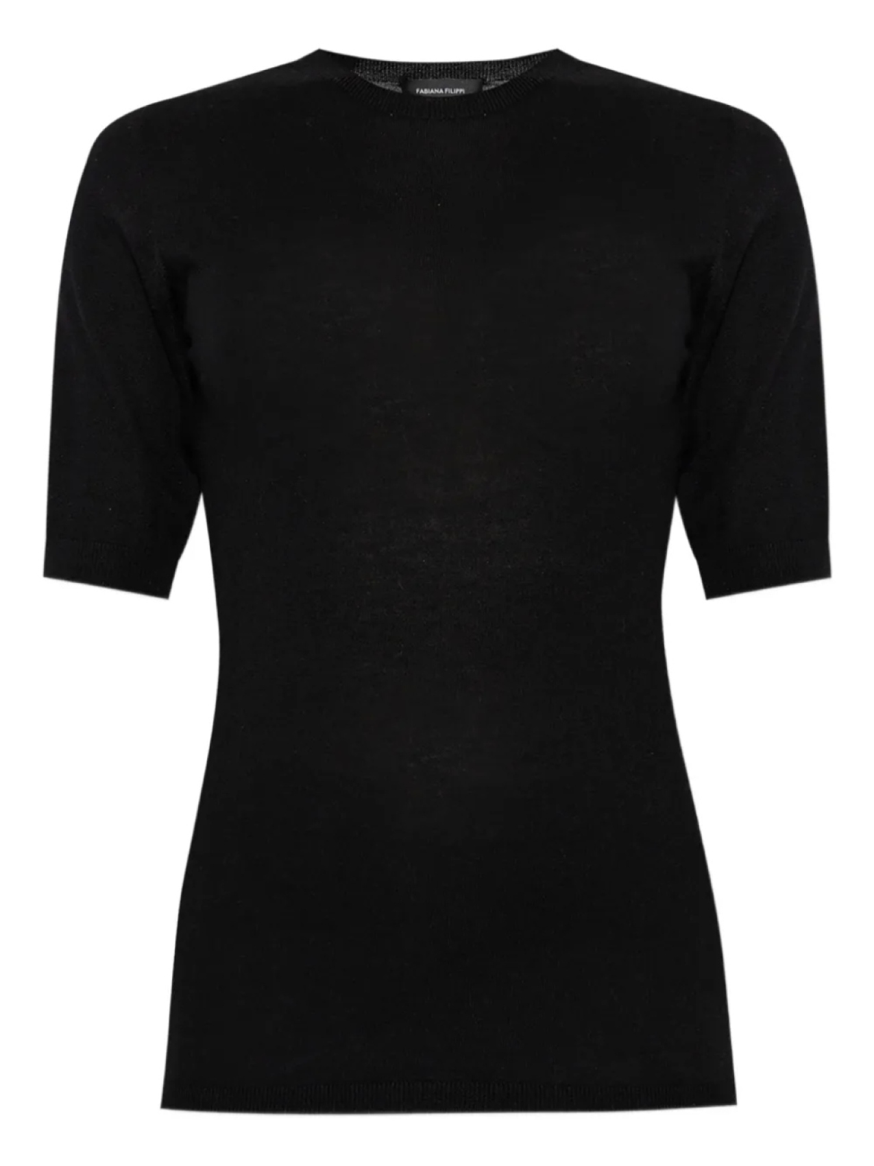 Футболка с круглым вырезом Fabiana Filippi, черный
Футболка с круглым вырезом Fabiana Filippi, черный