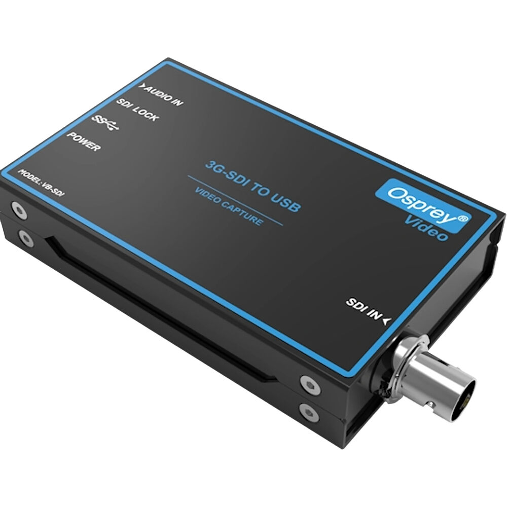 Видеомост Osprey VB-SDI SDI-USB с аналоговым аудиозахватом
Видеомост Osprey VB-SDI SDI-USB с аналоговым аудиозахватом