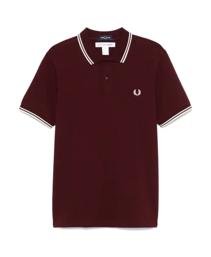 Рубашка-Поло бордо с вышивкой логотипа Comme Des Garçons, красный
Рубашка-Поло бордо с вышивкой логотипа Comme Des Garçons, красный