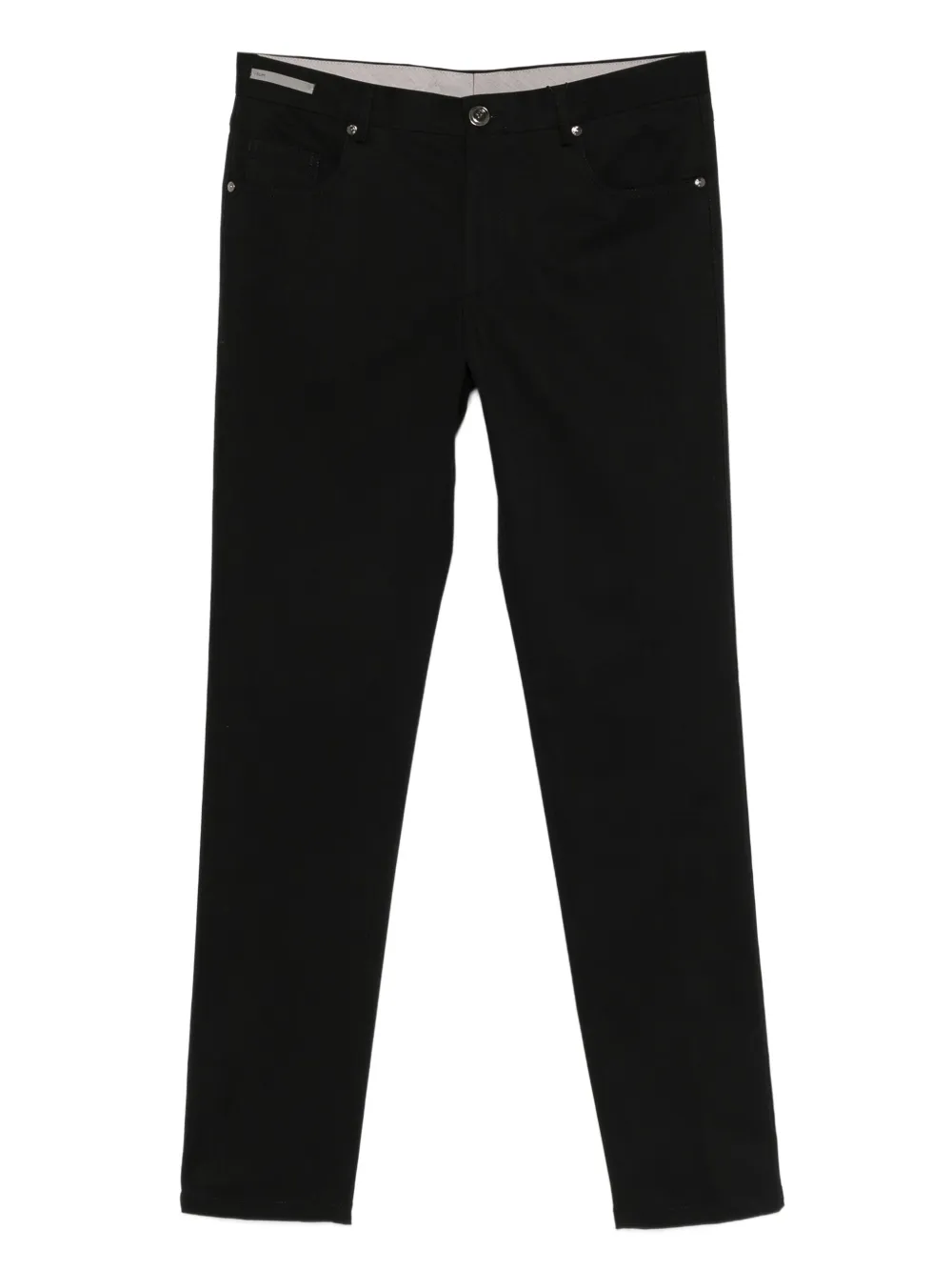 Хлопковые брюки с пятью карманами Corneliani, черный
Хлопковые брюки с пятью карманами Corneliani, черный