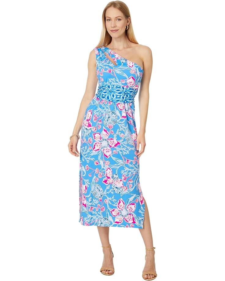 Платье Lilly Pulitzer Helina One Shoulder Midi, цвет Multi Bahamian Rhapsody Swim Engineered Knit Dress
Платье Lilly Pulitzer Helina One Shoulder Midi, цвет Multi Bahamian Rhapsody Swim Engineered Knit Dress