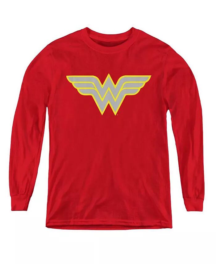 Свитшот с длинными рукавами с логотипом Wonder Woman для мальчиков и молодежи DC Comics, красный
Свитшот с длинными рукавами с логотипом Wonder Woman для мальчиков и молодежи DC Comics, красный