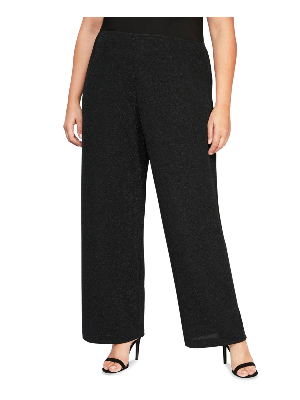 Плюс Женские Металлизированные Эластичные Прямые Брюки Alex Evenings, черный
Плюс Женские Металлизированные Эластичные Прямые Брюки Alex Evenings, черный