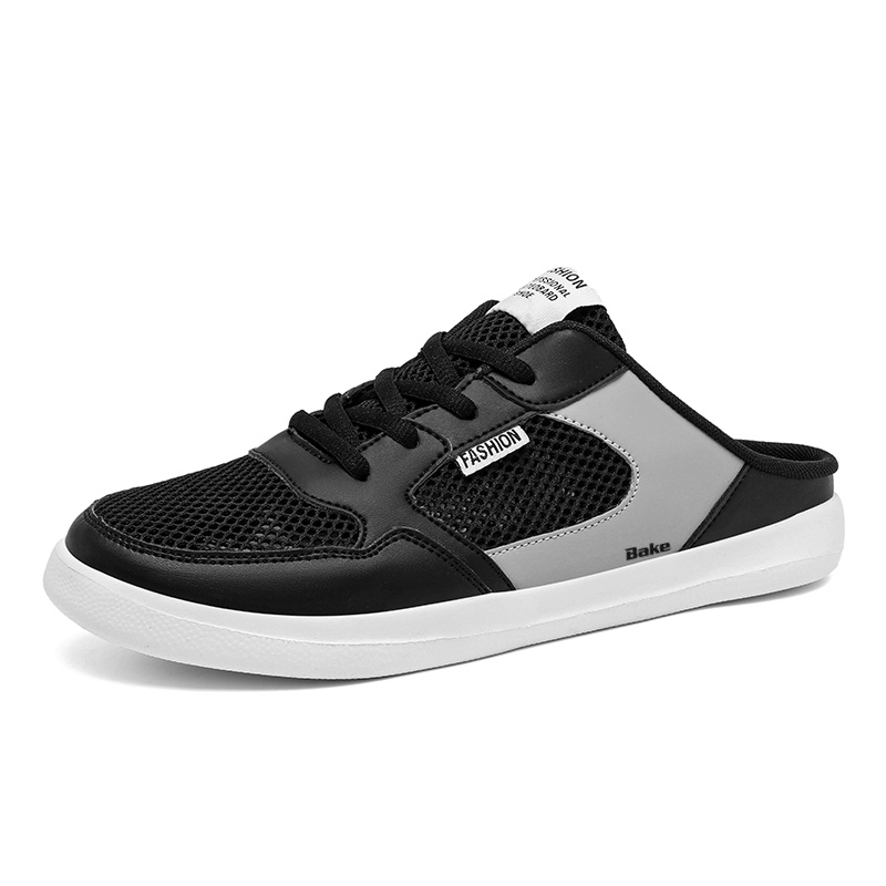 Мужские сандалии с закрытым носком, устойчивые к запахам BAKE, Black Gray
Мужские сандалии с закрытым носком, устойчивые к запахам BAKE, Black Gray