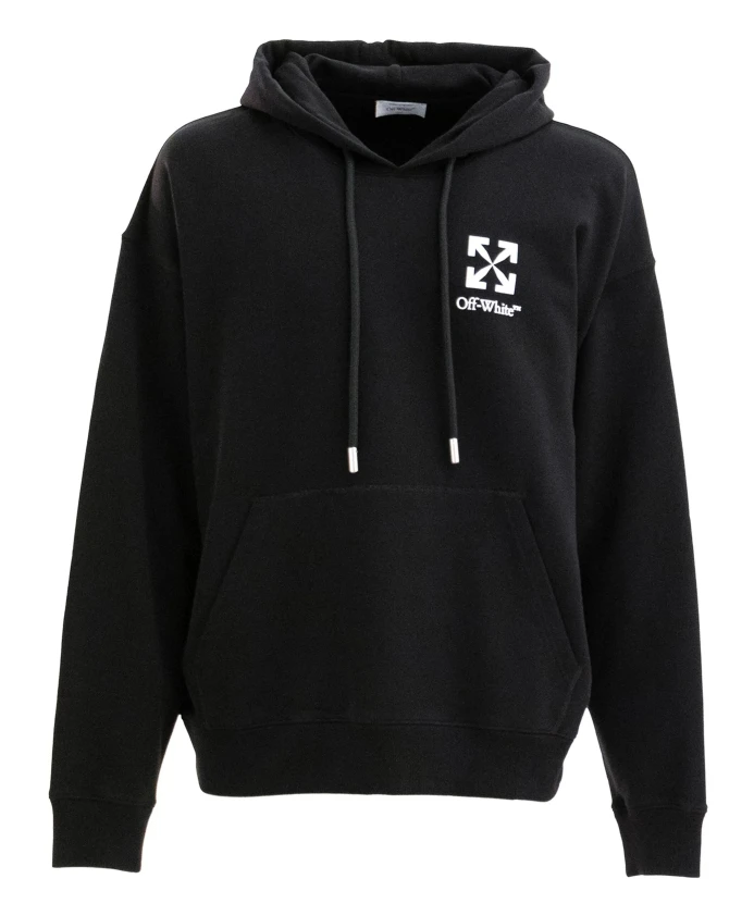 Черная толстовка Off White, черный
Черная толстовка Off White, черный