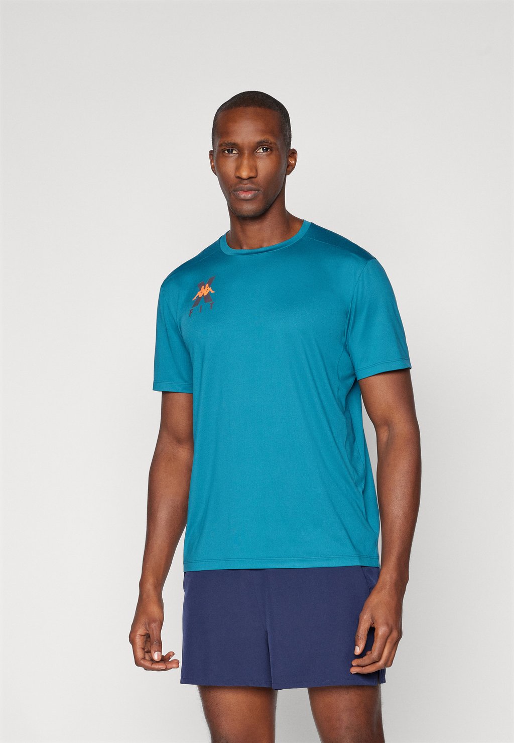 Футболка с принтом Kappa, сине-зеленый
Футболка с принтом Kappa, сине-зеленый