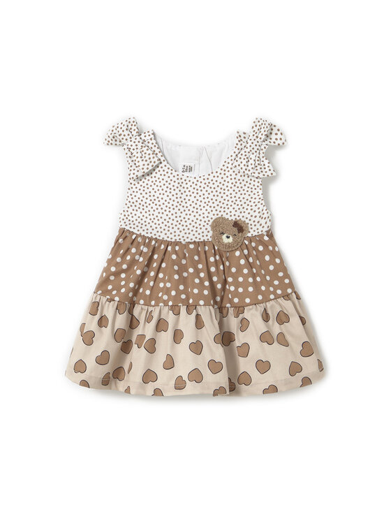 Летнее платье стандартный крой 1868 Mayoral, коричневый
Летнее платье стандартный крой 1868 Mayoral, коричневый