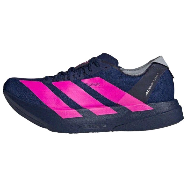 Adizero Adios Pro 4 мужские кроссовки для марафонских тренировок Adidas, темно-синий/розовый/серый
Adizero Adios Pro 4 мужские кроссовки для марафонских тренировок Adidas, темно-синий/розовый/серый