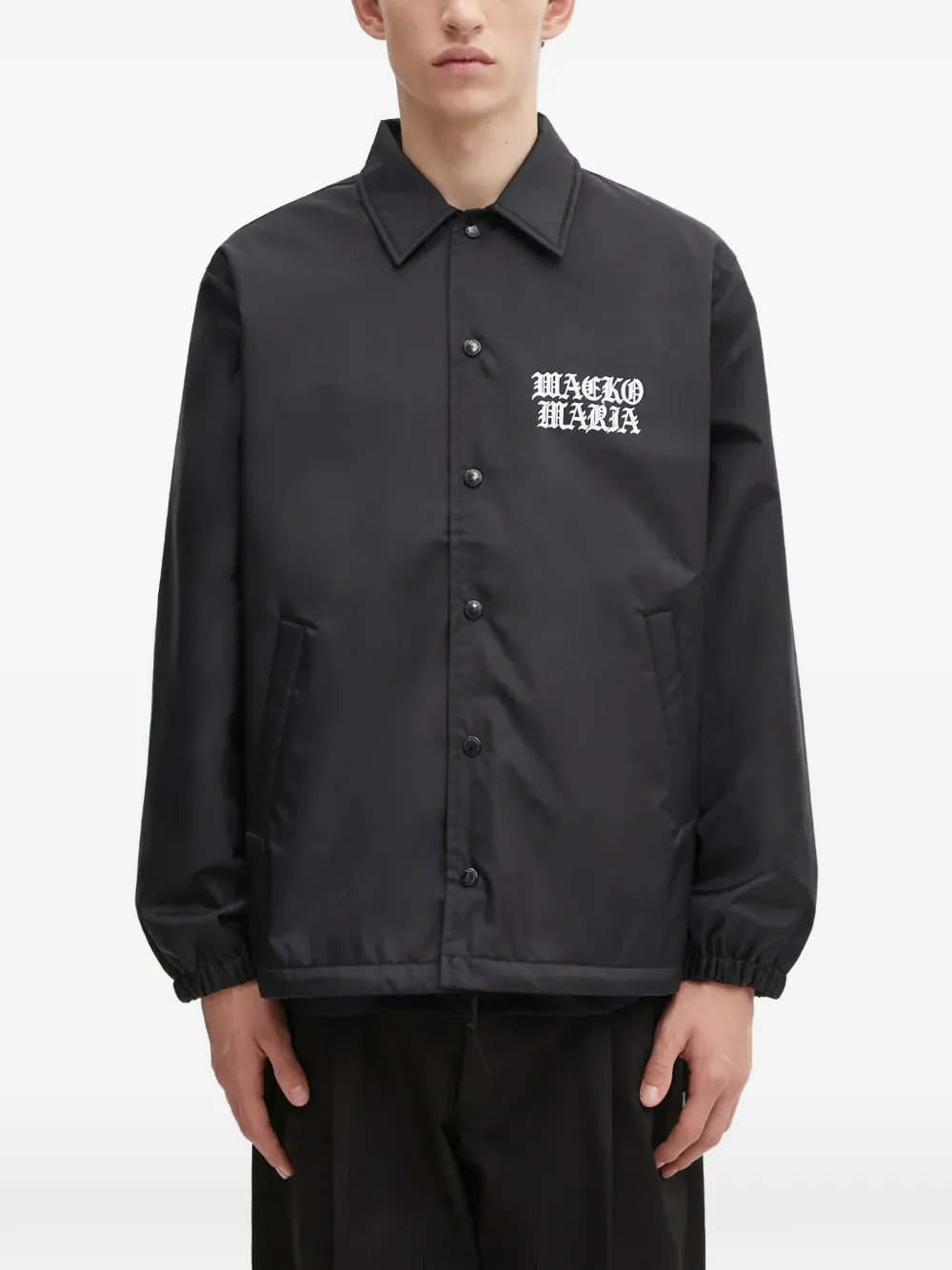 Рубашка-оверширт на кнопках Wacko Maria, черный
Рубашка-оверширт на кнопках Wacko Maria, черный