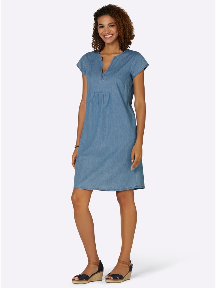 WITT WEIDEN Джинсовое платье цвета сине-каменной выцветшей ткани
WITT WEIDEN Джинсовое платье цвета сине-каменной выцветшей ткани