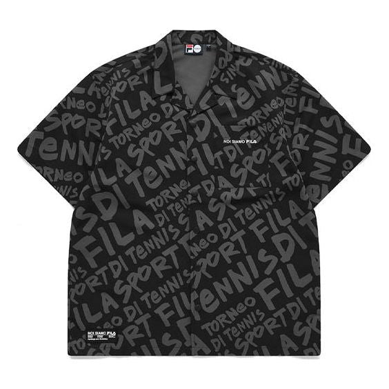 Рубашка logo full print loose short sleeve shirt black Fila Fusion, черный
Рубашка logo full print loose short sleeve shirt black Fila Fusion, черный