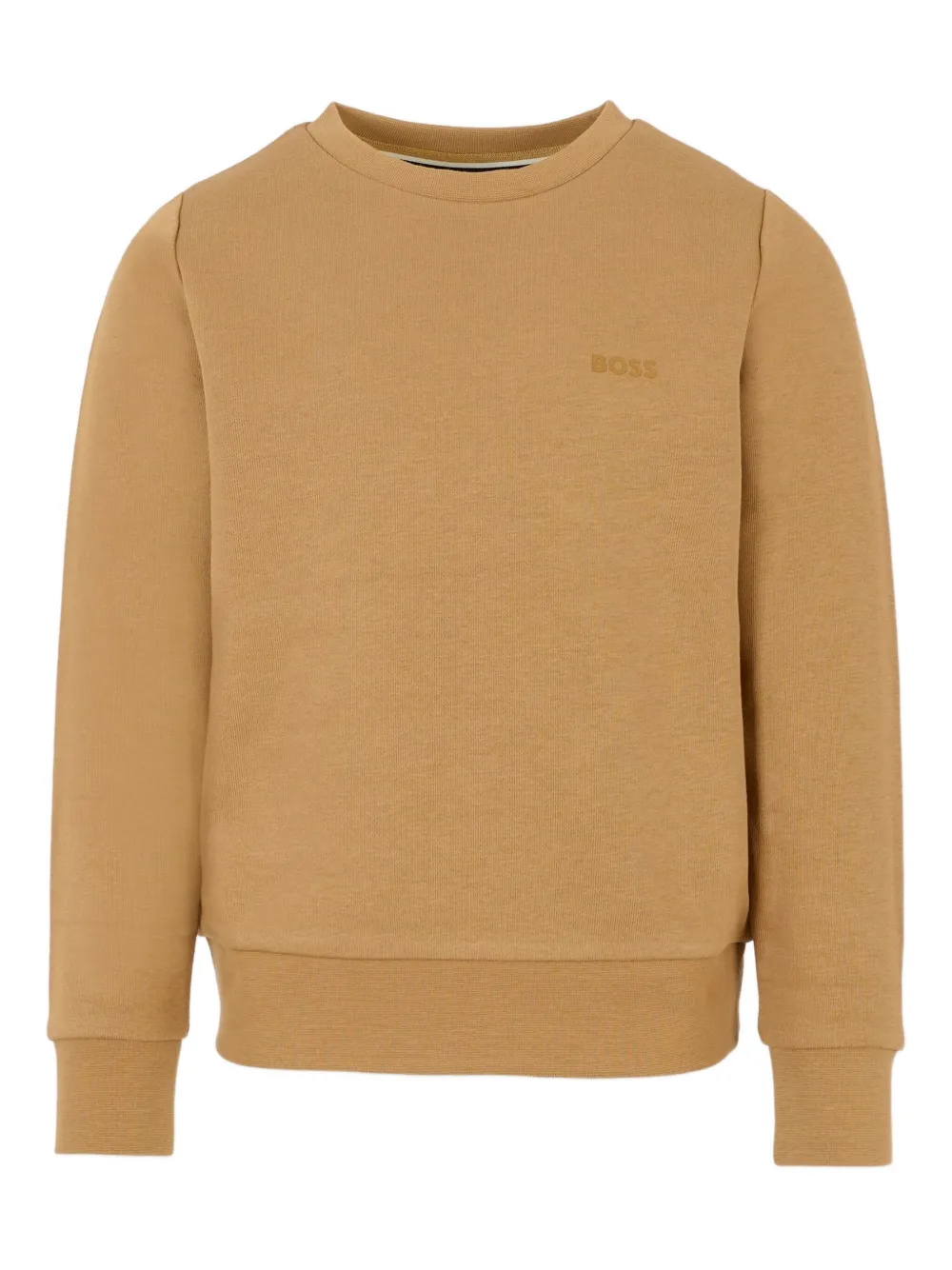 Толстовка с вышитым логотипом Boss Kidswear, коричневый
Толстовка с вышитым логотипом Boss Kidswear, коричневый