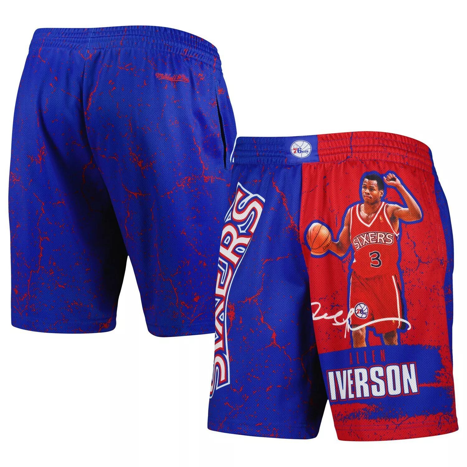 Мужские шорты Mitchell & Ness Allen Iverson Royal Philadelphia 76ers Hardwood Classics Player Burst
Мужские шорты Mitchell & Ness Allen Iverson Royal Philadelphia 76ers Hardwood Classics Player Burst