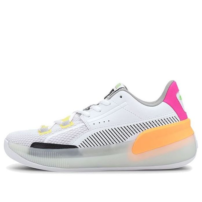 Кроссовки PUMA Clyde Hardwood Retro Fantasy 'White Pink Orange' 194165-01
Кроссовки PUMA Clyde Hardwood Retro Fantasy 'White Pink Orange' 194165-01