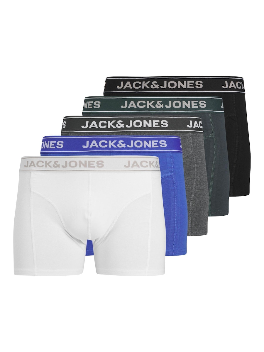 Боксеры JACK & JONES, синий/серый/черный/белый
Боксеры JACK & JONES, синий/серый/черный/белый