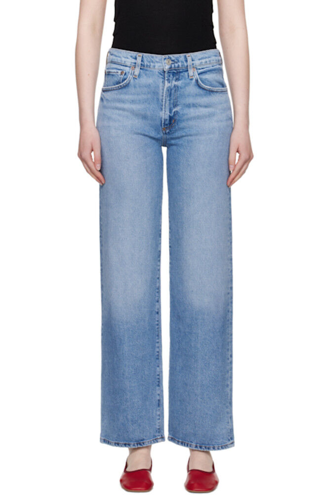 Синие прямые джинсы Harper AGOLDE
Синие прямые джинсы Harper AGOLDE