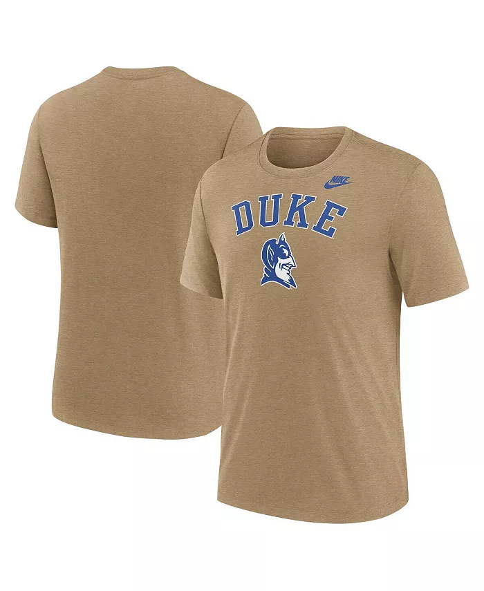 Мужская футболка Heather Light Brown Duke Blue Devils Legacy Arch Tri-Blend Nike
Мужская футболка Heather Light Brown Duke Blue Devils Legacy Arch Tri-Blend Nike