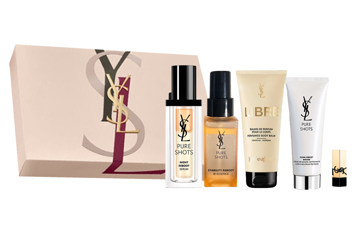 Набор для ухода за кожей Night Queen Essence Limited Gift Box успокаивающий и восстанавливающий комплект из пяти предметов SAINT LAURENT
Набор для ухода за кожей Night Queen Essence Limited Gift Box успокаивающий и восстанавливающий комплект из пяти предметов SAINT LAURENT