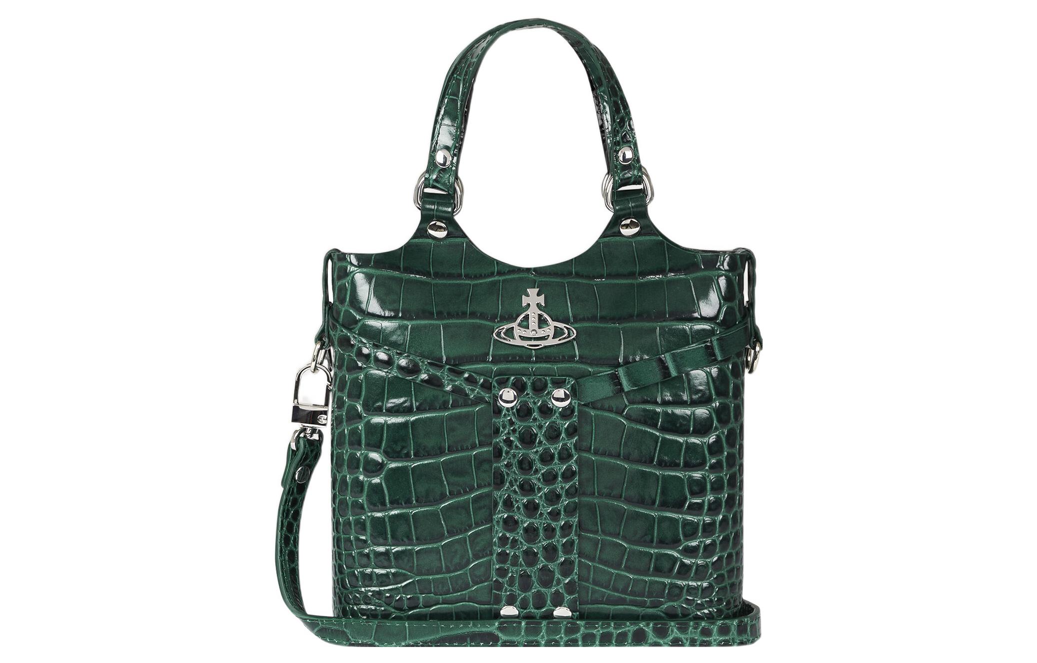 Vivienne Westwood Сумка кроссбоди из телячьей кожи с тиснением под крокодила Regular Women's Green
Vivienne Westwood Сумка кроссбоди из телячьей кожи с тиснением под крокодила Regular Women's Green