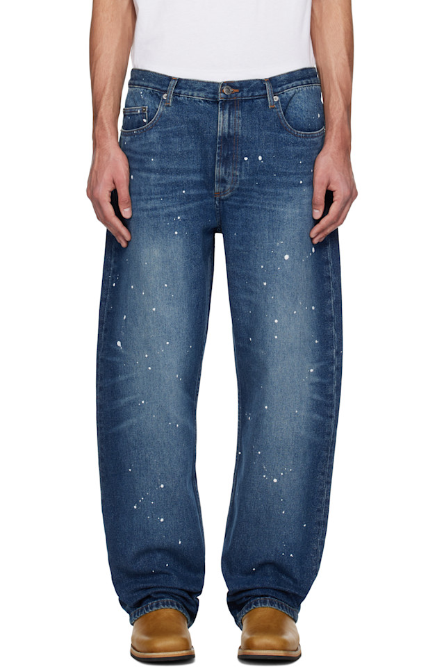 Расслабленные джинсы A.P.C., индиго
Расслабленные джинсы A.P.C., индиго